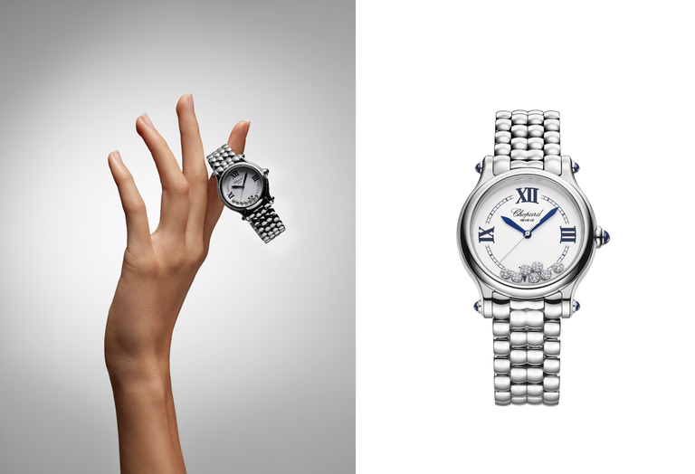 蕭邦以Happy Sport系列表款頌揚(yáng)女性無拘自主的躍動(dòng)樣貌-復(fù)刻表