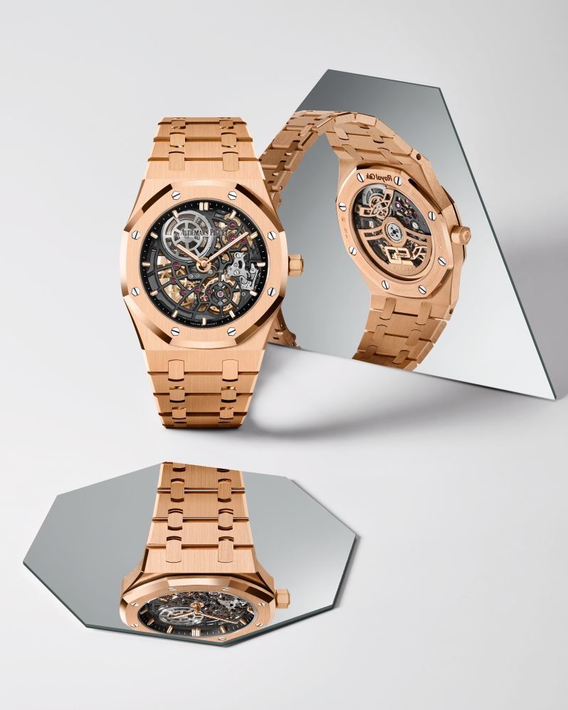 AP皇家橡樹(shù)2022新表亮點(diǎn)3：「Jumbo」超薄鏤空腕表39毫米-復(fù)刻表