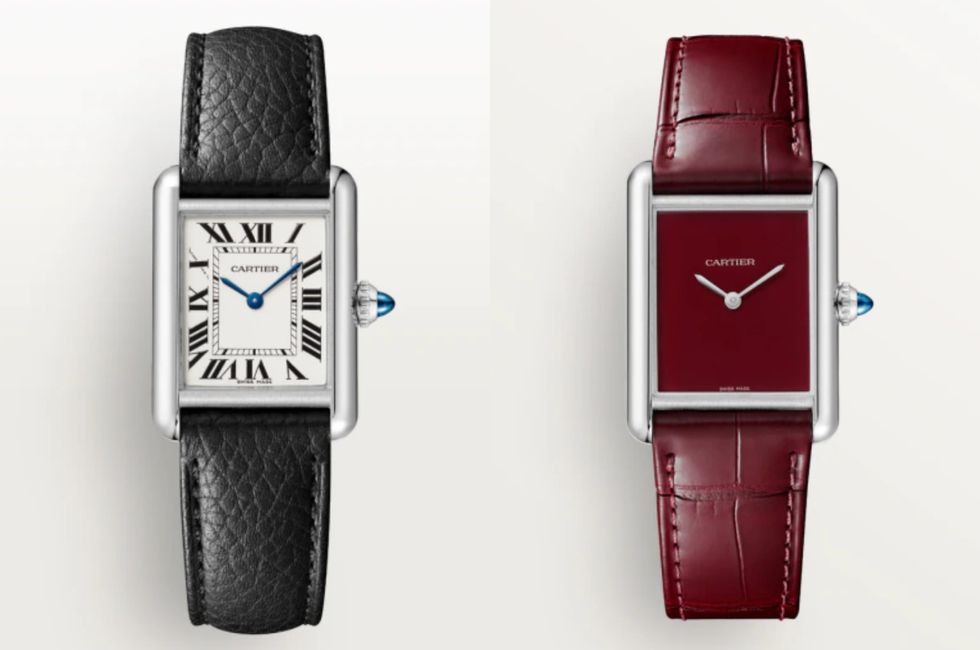 五張圖看懂各種Cartier Tank腕表-復刻表