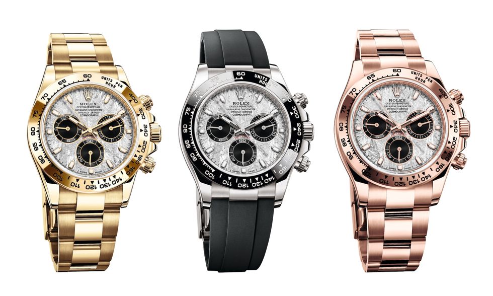 勞力士Rolex 2021新表,隕石面Daytona、棕櫚葉Datejust、滿天星鉆表等5大亮點一次看-復刻表