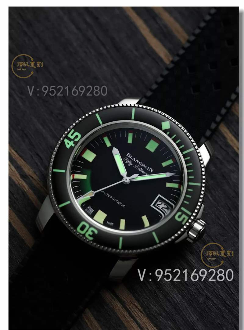 ZF廠寶珀五十噚5008b梭子魚復(fù)刻表做工怎么樣-復(fù)刻表