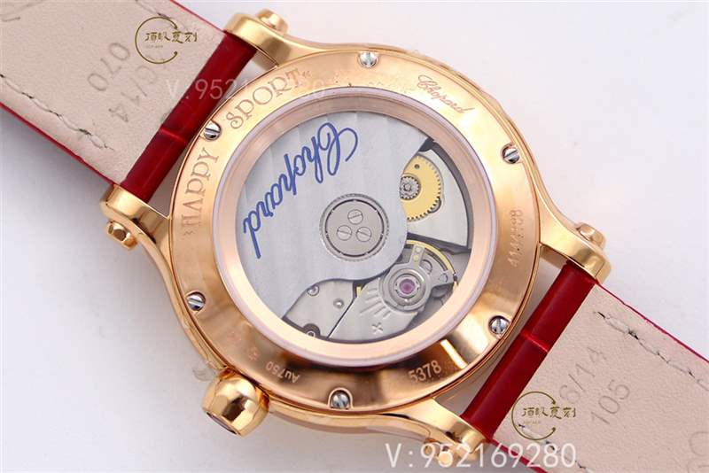 ZF廠蕭邦HAPPY SPORT快樂(lè)鉆石中國(guó)紅限量版新品發(fā)布-復(fù)刻表