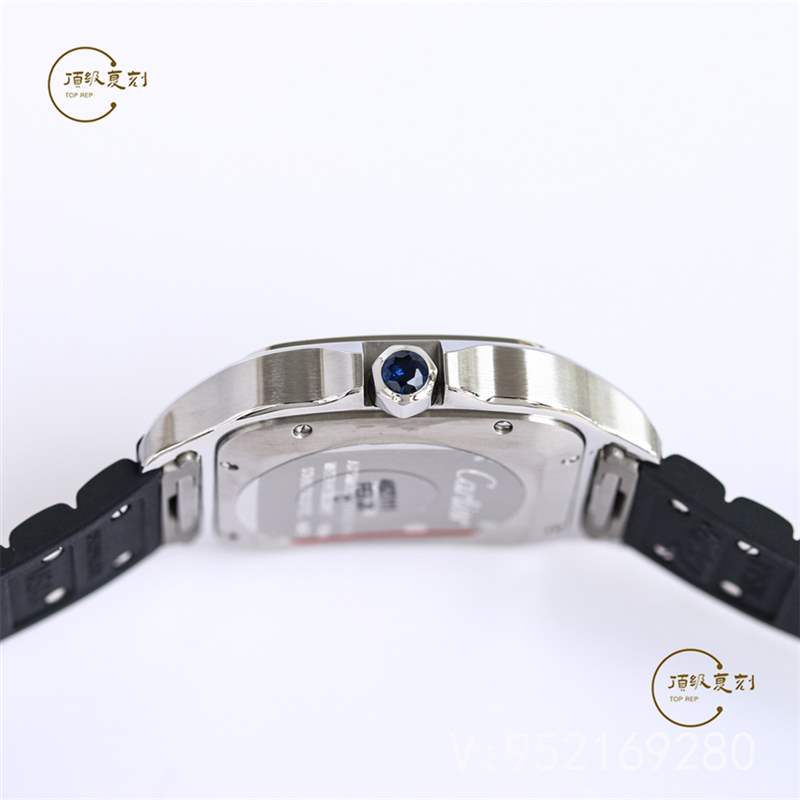 GF廠推出氟膠帶款式山度士復(fù)刻表,gf廠卡地亞山度士有哪些款式-復(fù)刻表