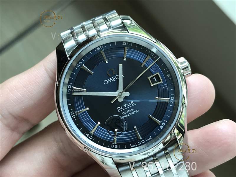 VS廠歐米茄蝶飛明亮之藍(lán)8500機(jī)芯做工怎么樣-復(fù)刻表