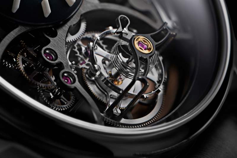 H. Moser & Cie.Pioneer Cylindrical Tourbillon Skeleton以全新方式打造圓柱陀飛輪機芯-復(fù)刻表