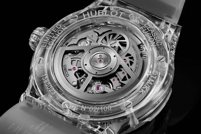 宇舶恒寶Hublot Classic Fusion Takashi Murakami Sapphire Rainbow 會旋轉的彩虹太陽花-復刻表