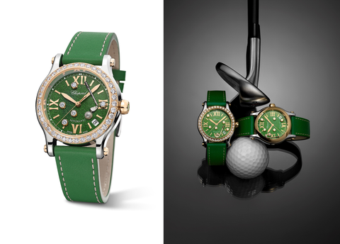 不只閃耀，蕭邦以Happy Sport系列表款頌揚女性無拘自主的躍動樣貌-復(fù)刻表