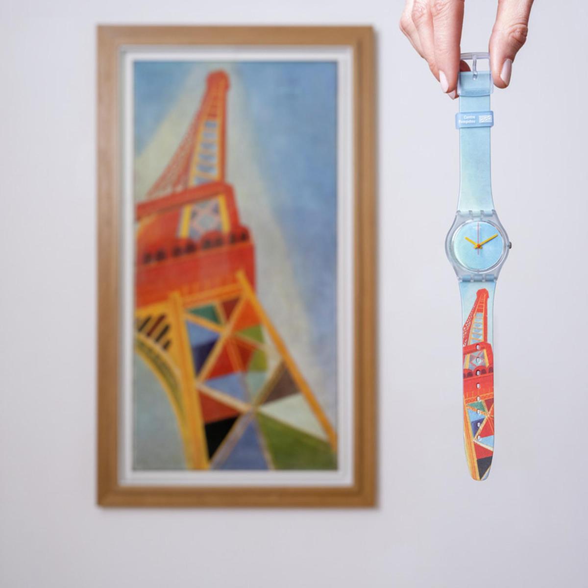 攜手龐畢度藝術中心打造特殊系列，跟著SWATCH博物館巡禮！-復刻表