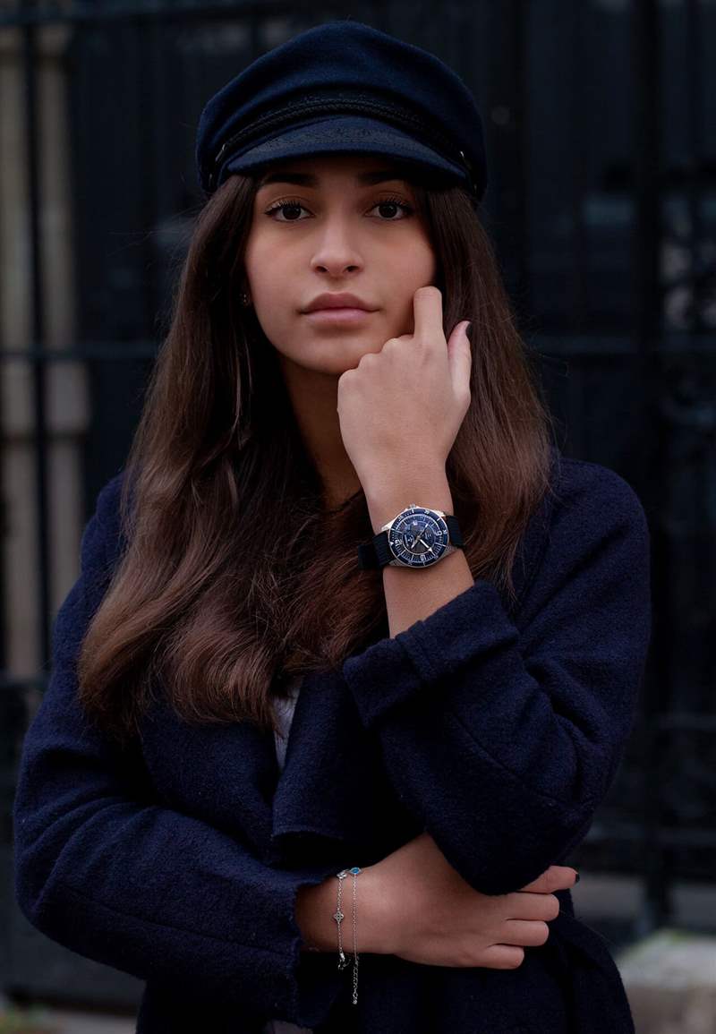 法國小眾機(jī)械手表海軍藍(lán)Le Forban Sécurité Mer Malouine-復(fù)刻表