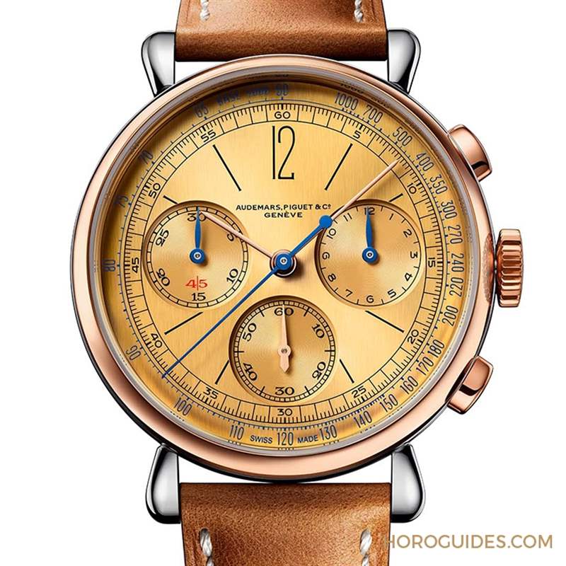 古董時計的進(jìn)化版｜愛彼[Re]master01自動上鏈計時碼表-復(fù)刻表