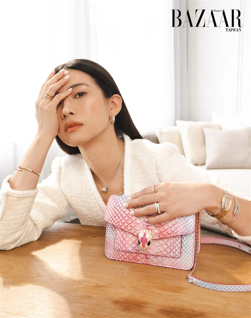 最美主播轉戰演藝圈，趙岱新化身寶格麗Serpenti女神展演百變時尚風格-復刻表