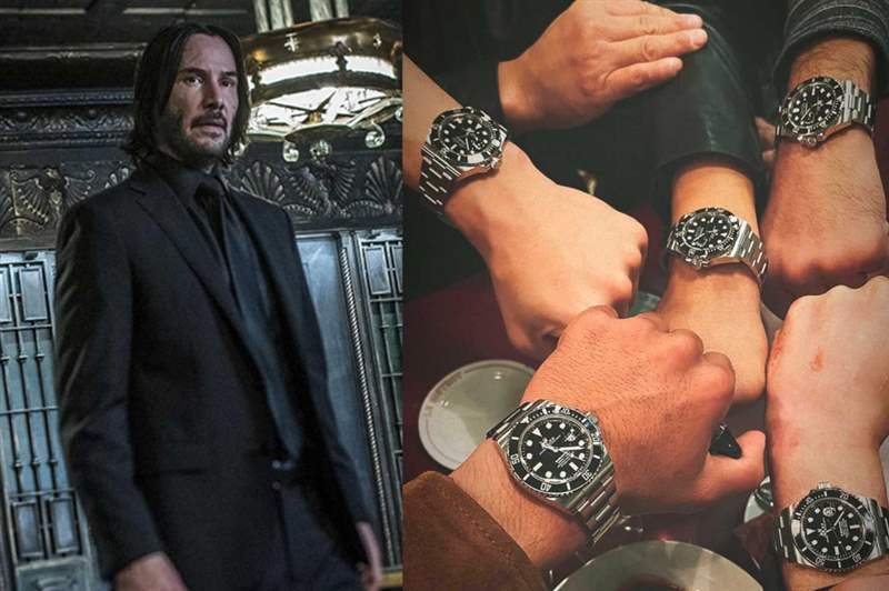 奇洛李維斯又送禮！一人送一只Rolex Submariner予《John Wick 4》攝制組人員致謝！-復(fù)刻表