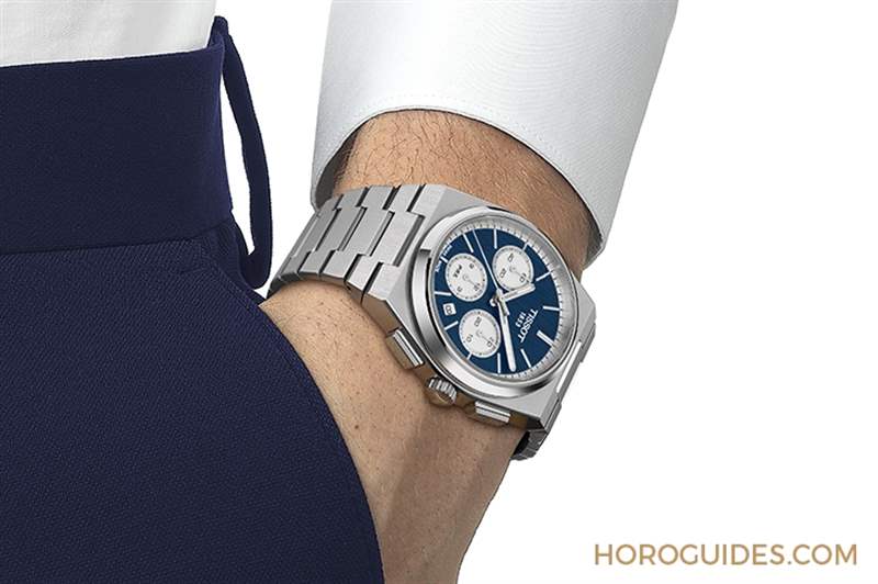 TISSOT天梭表PRX首款計時碼表入門價位熊貓面-復(fù)刻表