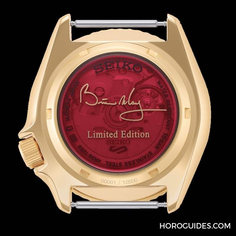 皇后樂迷high起來！SEIKO 5 x 皇后合唱團Brian May 聯名第二彈-復刻表