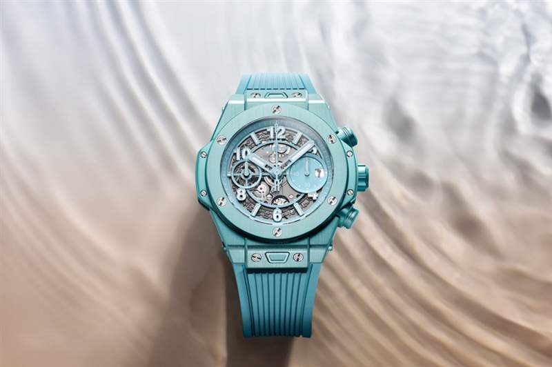 宇舶Hublot Big Bang Unico Summer 獨(dú)特青藍(lán)色打造特別夏日表款-復(fù)刻表