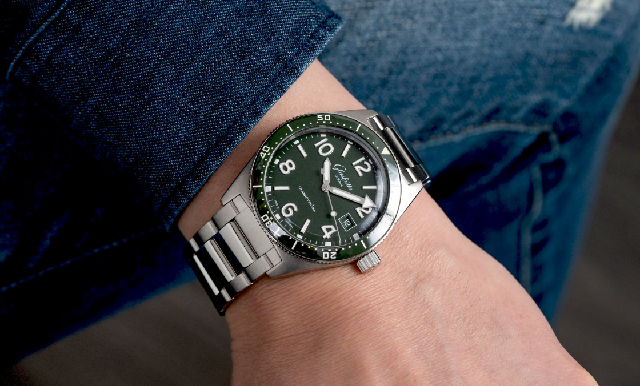 值得你認識的德系血統(tǒng)綠水鬼｜格拉蘇蒂原創(chuàng)SeaQ潛水表蘆葦綠新色-復刻表