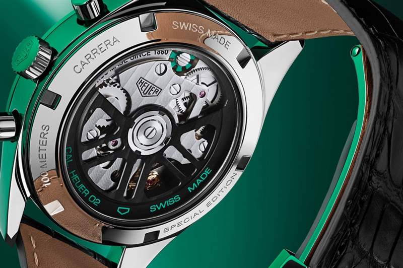 TAG Heuer 2021年第二款綠表｜Carrera Green Special Edition-復(fù)刻表