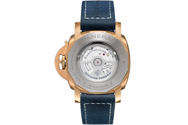 沛納海Panerai 2021全新青銅表|Submersible Bronzo Blu Abisso更落力保護(hù)海洋-復(fù)刻表