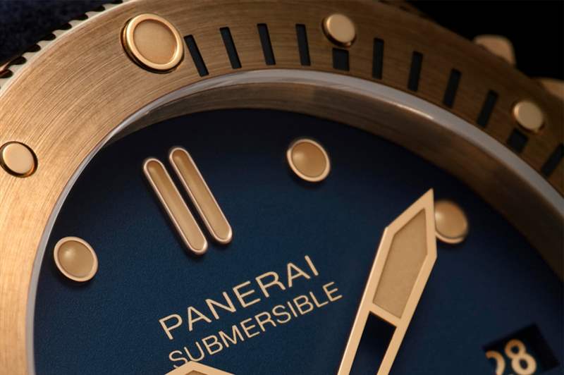 沛納海Panerai 2021全新青銅表|Submersible Bronzo Blu Abisso更落力保護(hù)海洋-復(fù)刻表