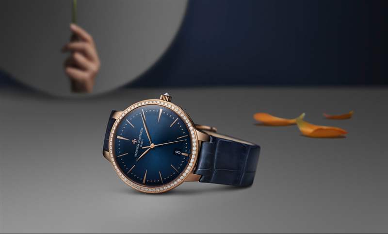 優(yōu)雅，不言而喻｜江詩丹頓Patrimony自動(dòng)上鏈腕表午夜藍(lán)面款-復(fù)刻表