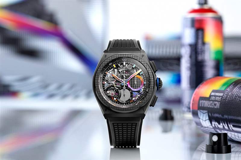 當藝術呈現于表盤上|真力時Zenith DEFY 21 Felipe Pantone-復刻表