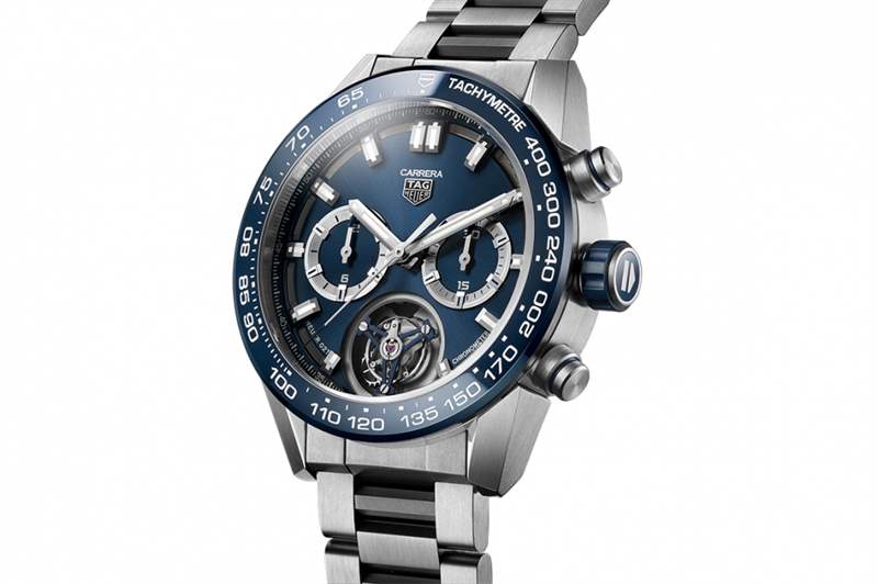 事隔五年再來!泰格豪雅TAG Heuer Carrera Heuer 02T陀飛輪計時腕表-復刻表