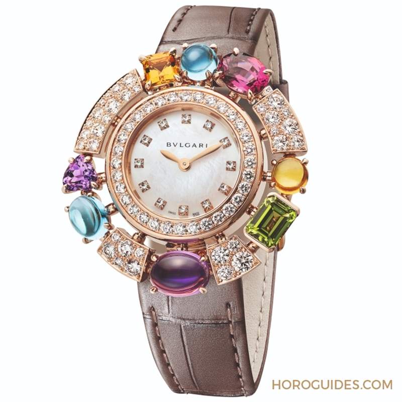 義式珠寶美學加持!BVLGARI Allegra腕表的彩寶光環(huán)-復刻表