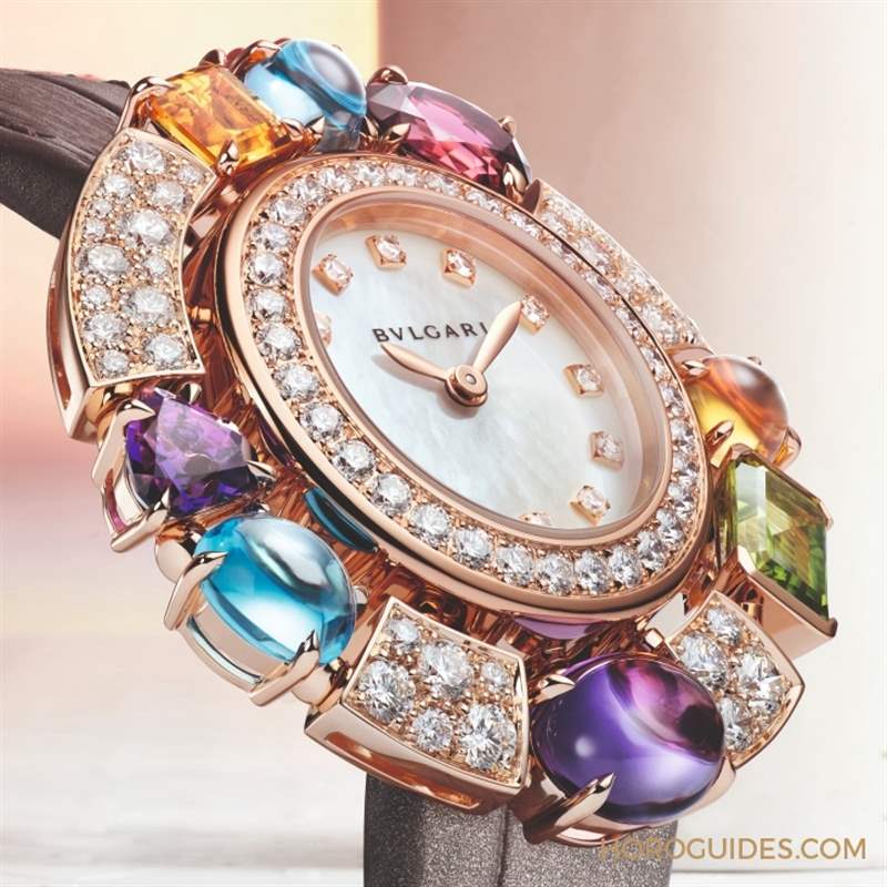 義式珠寶美學加持!BVLGARI Allegra腕表的彩寶光環(huán)-復刻表