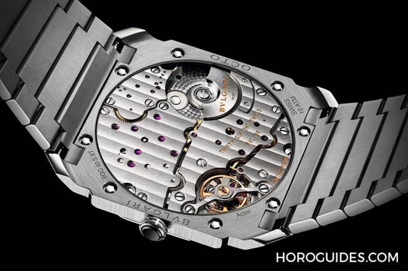 這樣的喀什米爾藍面，美絕了！BVLGARI Octo Finissimo超薄兩地時間計時碼表-復刻表