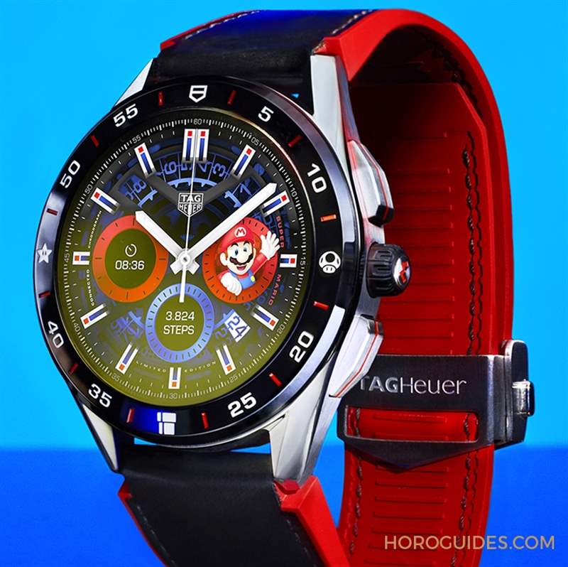 超級瑪利歐來了！泰格豪雅Connected《SUPER MARIO》 限量版腕表-復(fù)刻表