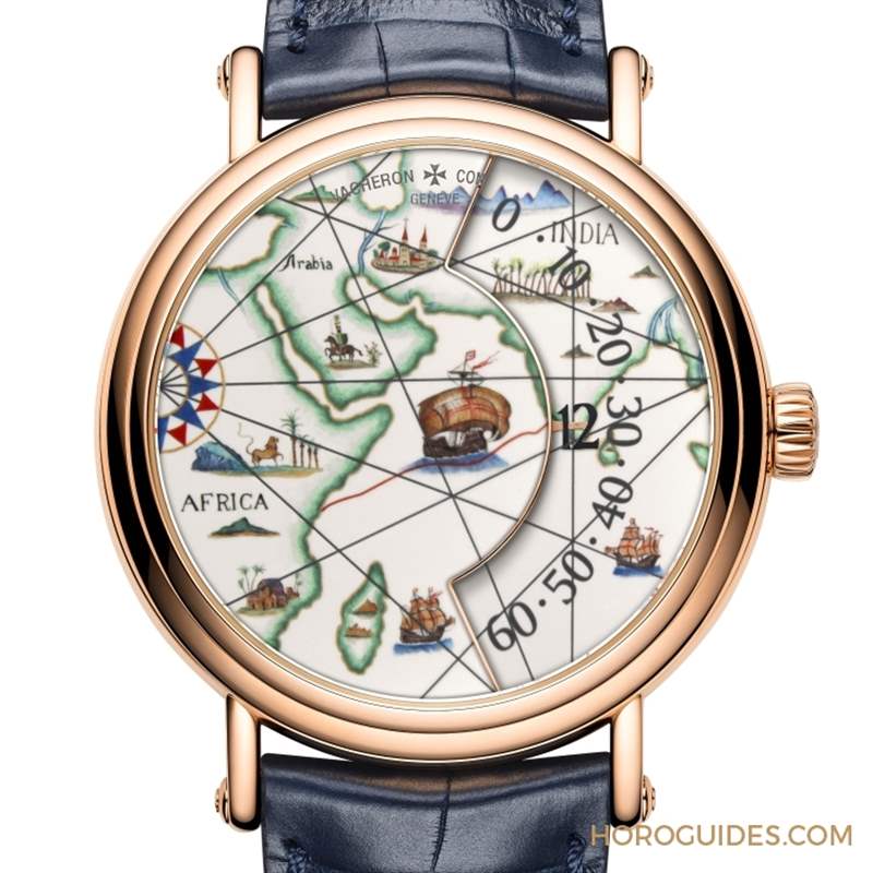 微繪大航海時(shí)代的探險(xiǎn)史詩(shī)|江詩(shī)丹頓藝術(shù)大師系列向偉大探險(xiǎn)家致敬腕表-復(fù)刻表