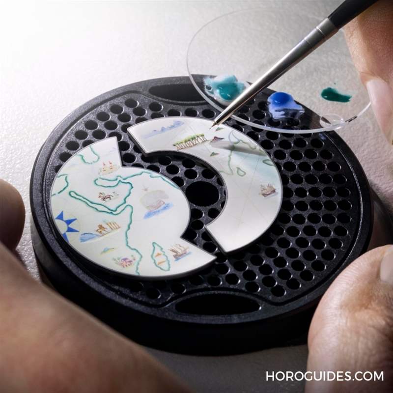 微繪大航海時(shí)代的探險(xiǎn)史詩(shī)|江詩(shī)丹頓藝術(shù)大師系列向偉大探險(xiǎn)家致敬腕表-復(fù)刻表