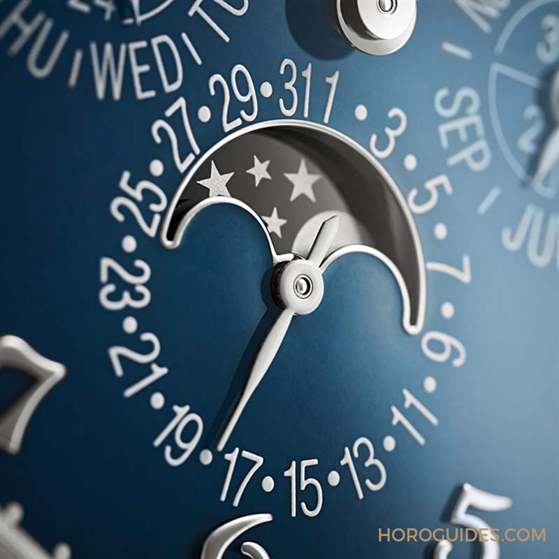 視聽都是極致饗宴！百達翡麗5374G三問萬年歷，「教堂鐘聲」配藍色大明火琺瑯表面-復(fù)刻表