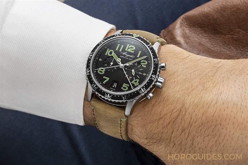 動(dòng)感新配色｜寶璣推出兩款飛行系列Type XXI 3815限量版鈦金屬腕表-復(fù)刻表