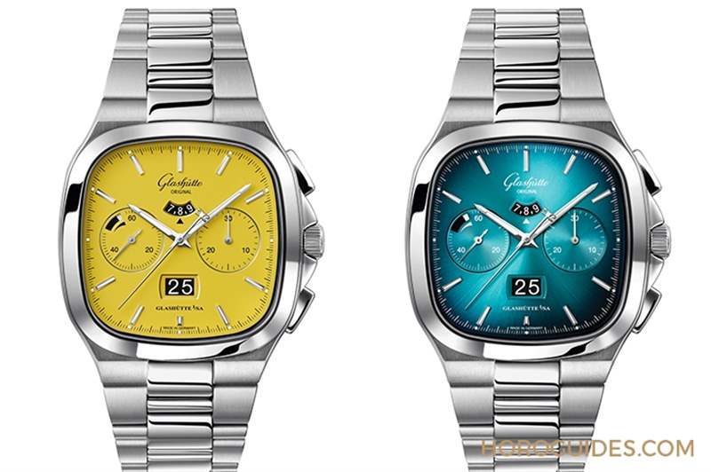 復(fù)古未來摩登亮色｜格拉蘇蒂原創(chuàng)七零年代大日歷計時腕表限量新色-復(fù)刻表