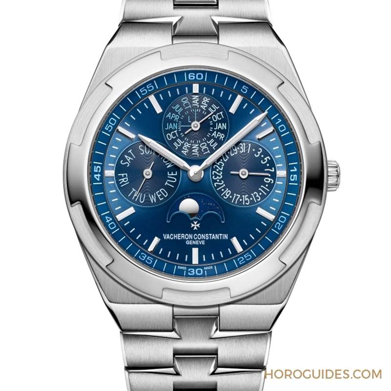 江詩(shī)丹頓Overseas超薄萬(wàn)年歷首見(jiàn)白金材質(zhì)-復(fù)刻表