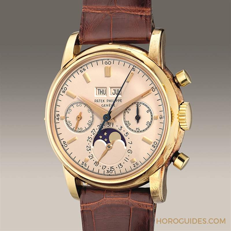 富藝斯「名表薈萃—香港XII」百達翡麗珍稀罕品2499黃金版本現身！-復刻表