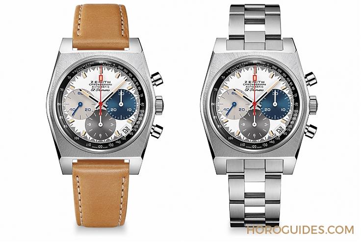 三色面盤(pán)再現(xiàn)酒桶表殼！ZENITH推出Chronomaster Revival A3817復(fù)刻版腕表-復(fù)刻表