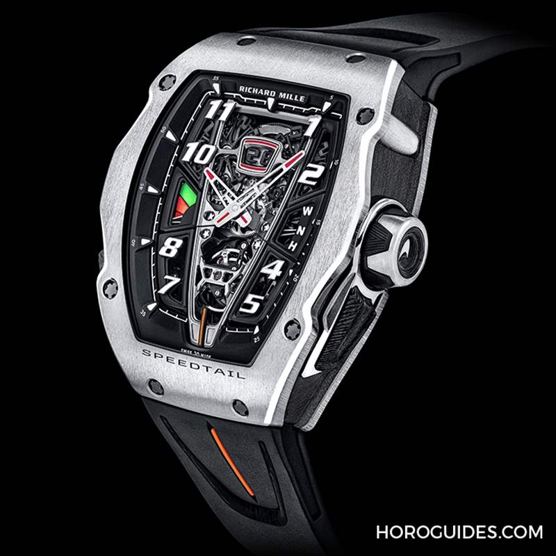 當(dāng)超級(jí)腕表遇到神級(jí)超跑！RICHARD MILLE X McLaren Speedtail聯(lián)名腕表RM 40-01自動(dòng)上鏈陀飛輪腕表-復(fù)刻表