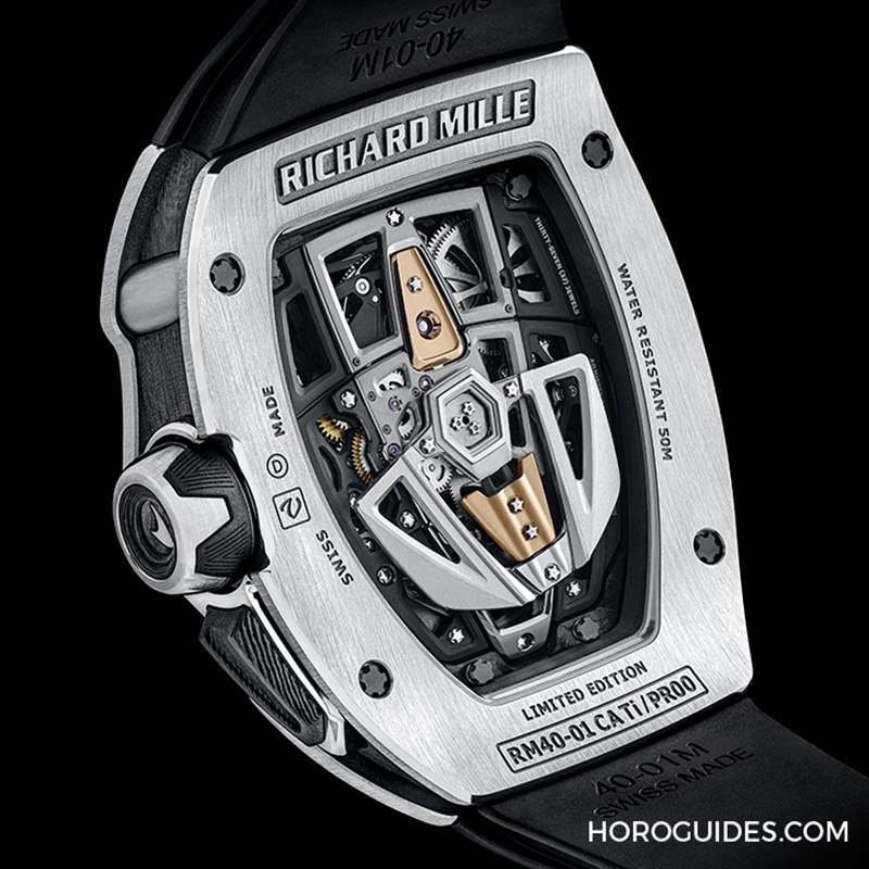 當(dāng)超級(jí)腕表遇到神級(jí)超跑！RICHARD MILLE X McLaren Speedtail聯(lián)名腕表RM 40-01自動(dòng)上鏈陀飛輪腕表-復(fù)刻表