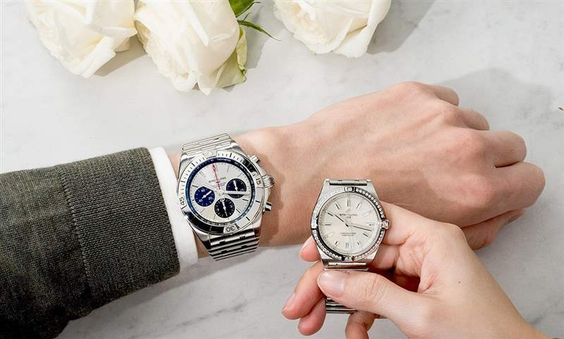 情人們啊，戴表才是大人的浪漫｜BREITLING Chronomat對表-復刻表