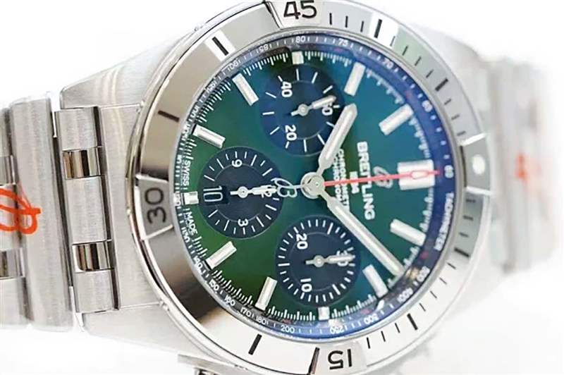 GF廠百年靈機(jī)械計(jì)時(shí)B01「賓利綠」盤鋼王復(fù)刻-復(fù)刻表