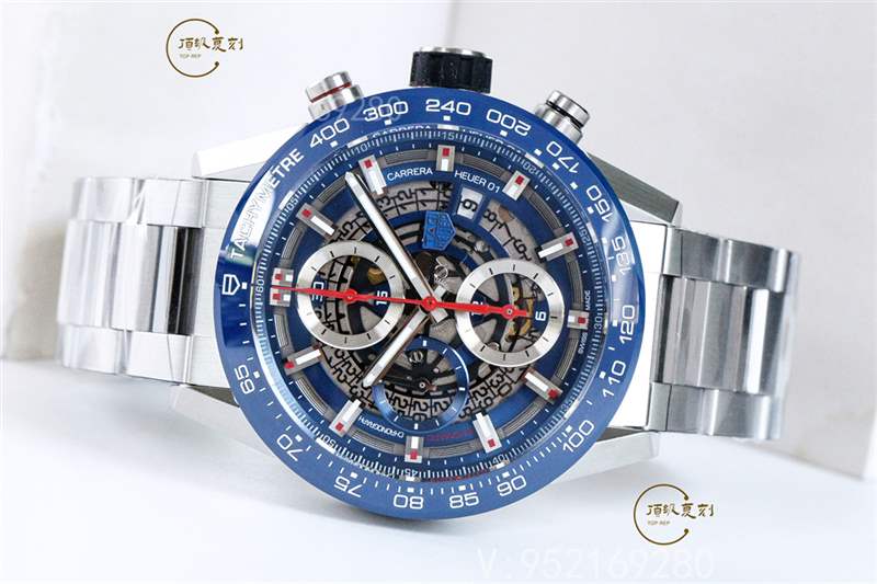 XF廠泰格豪雅卡萊拉01騷藍盤腕表復(fù)刻做工怎么樣-復(fù)刻表