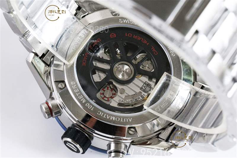 XF廠泰格豪雅卡萊拉01騷藍盤腕表復(fù)刻做工怎么樣-復(fù)刻表