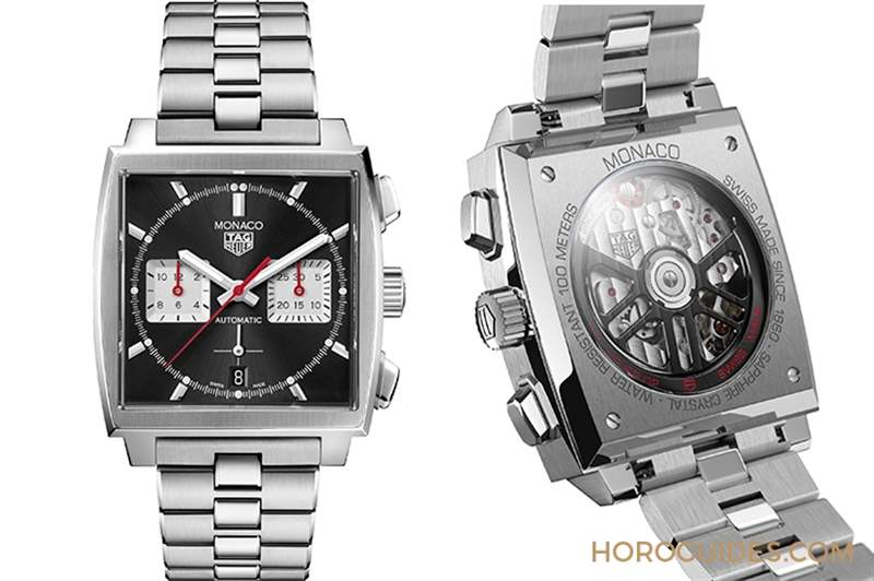 睽違20年再現(xiàn)金屬鏈帶！TAG HEUER Monaco H02自動(dòng)計(jì)時(shí)腕表-復(fù)刻表