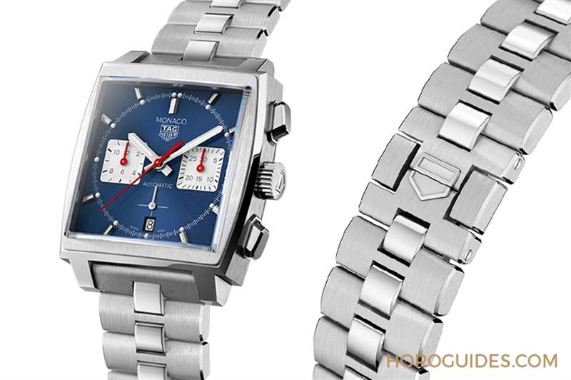 睽違20年再現(xiàn)金屬鏈帶！TAG HEUER Monaco H02自動(dòng)計(jì)時(shí)腕表-復(fù)刻表
