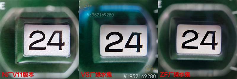 VS廠、ZF廠、N廠勞力士水鬼獨家對比,哪家復刻做工最為出色呢-復刻表