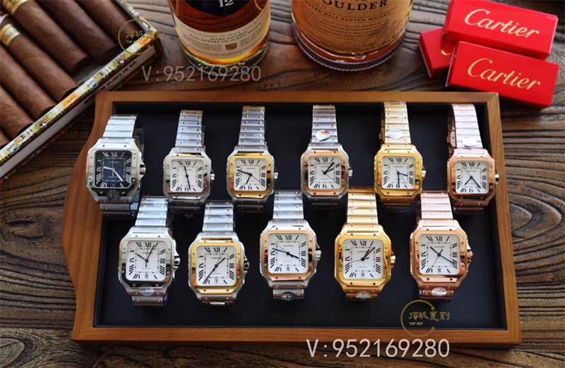 BV廠卡地亞山度士桑托斯腕表復刻做工怎么樣,為何是最高版本復刻-復刻表