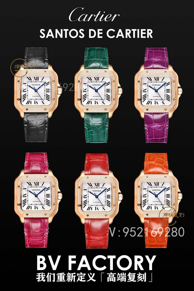 BV廠卡地亞山度士桑托斯腕表復刻做工怎么樣,為何是最高版本復刻-復刻表