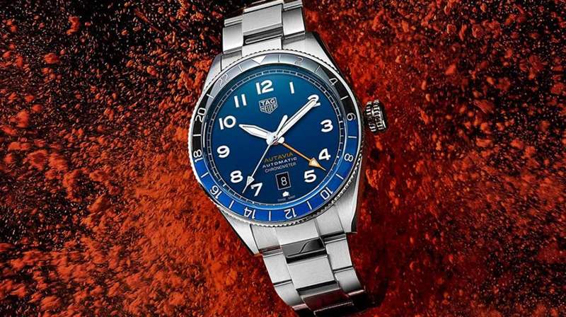 泰格豪雅奧塔維亞60周年格林尼治標準時間-復刻表